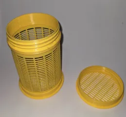 Desiccant Spool Container with a twist