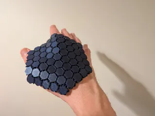 Ideal NASA Chainmail Hex for FDM(STEP included)