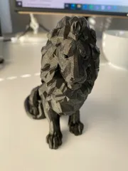 Prusament Lion Low Poly