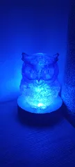 Cute Low Poly Owl Lamp