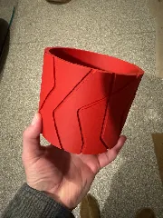 Straw line Plant pot and Planter - Vase mode design