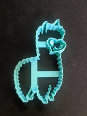 Alpaca & Llama Cookie Cutter Set