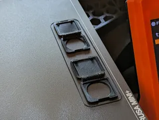 Latching Anti-Cat Power Button Cover for Fractal Design Define R7