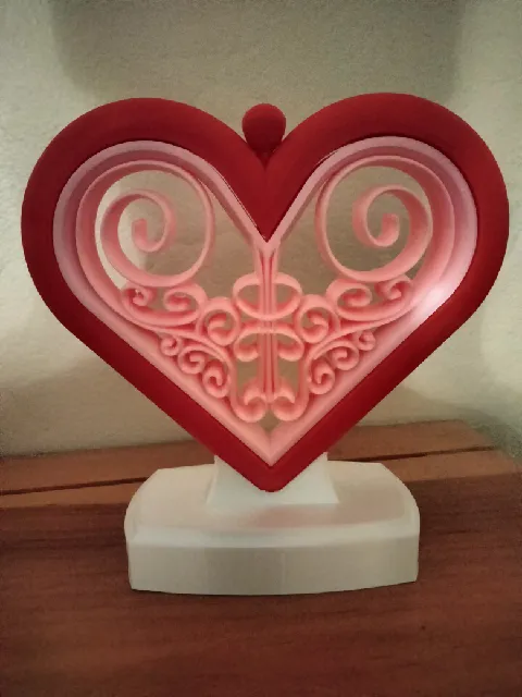 Make of The Unity Heart by Splat | Download free STL model | Printables.com