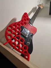 The Prusacaster - a 3D printable guitar
