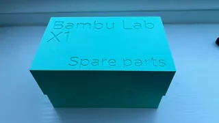Bambu Lab spare parts box