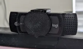 Logitech C920 privacy cover improved