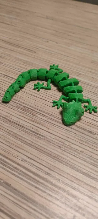 Low Poly Articulated Lizard by HexAxis3D | Download free STL model ...