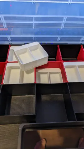 HDX Organizer Small Parts Divider Tray Inserts by morp, Download free STL  model