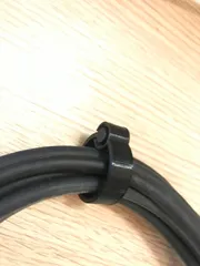 Simple cable clamp (scallable) or ring :)