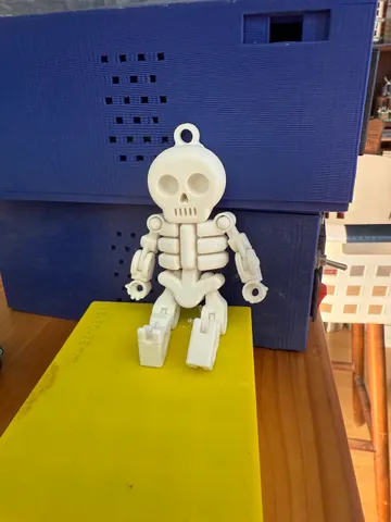 Articulated Skeleton Toy by t3dworld | Download free STL model ...