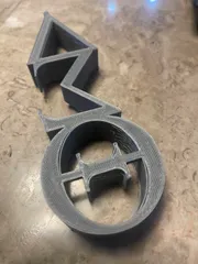 Delta Sigma Theta Christmas Ornament