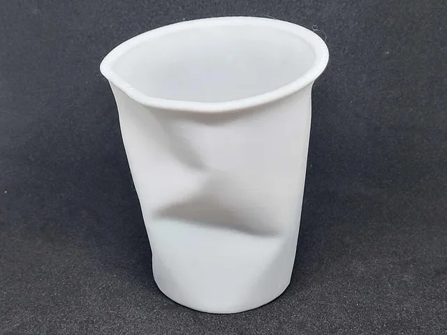 Make of Crushed Paper Cup by Ocelotzlasu | Download free STL model ...