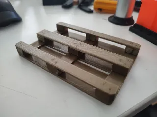 Euro pallet / Europalette 1/10 scale