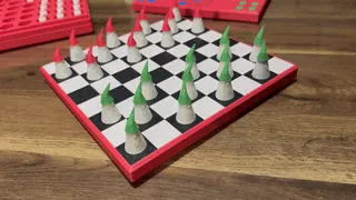 BOARD GAME COLLECTION WITH SWEET CHRISTMAS GNOMES
