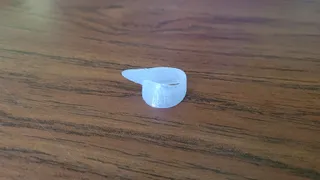 Ergonomic thumb pick for guitar, banjo, Dobro/resonator and steel guitar (easy to print)