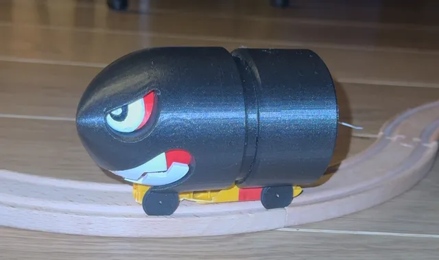 BULLET BILL / BANZAI BILL by Sdvaletone | Download free STL model ...