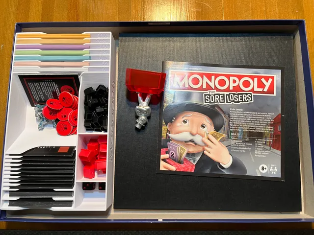 #0027 Monopoly Organizer Tray/Inlay - 