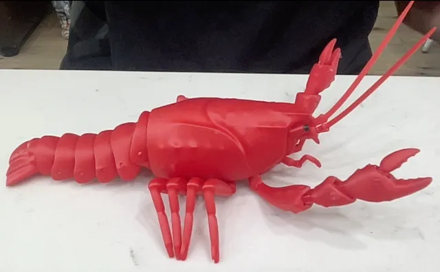 Make of Articulated Crayfish by Bumbonen223 | Download free STL model ...