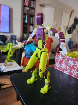 Dummy 13 Digitigrade Leg Kitbash by Doctor Why | Download free STL ...