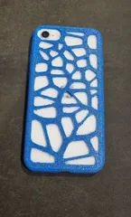 iPhone 8/SE Case - Support free voronoi designs (hard and soft versions)