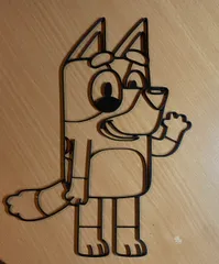 Bluey & Bingo 2D Wall Art