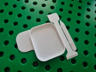 Glue / Epoxy Mixing Tray with Holder