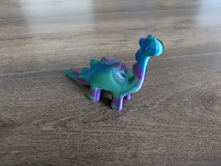 Cute Stylized Dinosaur Toy