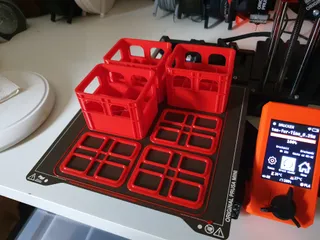 Customizable & stackable beer crate for all types of batteries