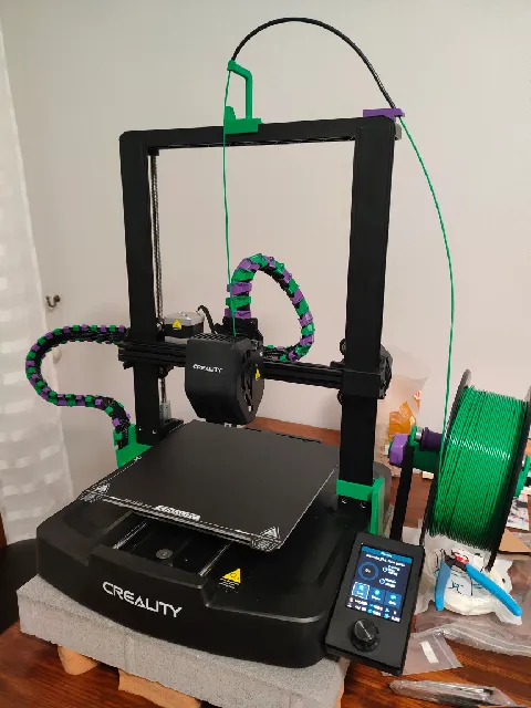 Make of Ender 3 V3 SE Spine cable chain - Base by Slimienov | Download ...