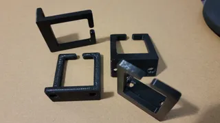 Network rack 1U cable guides