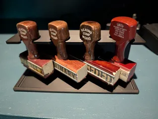 Holder for 4 stamps