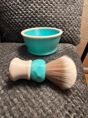 Faceted Shaving Brush Handle (for 26mm knot)
