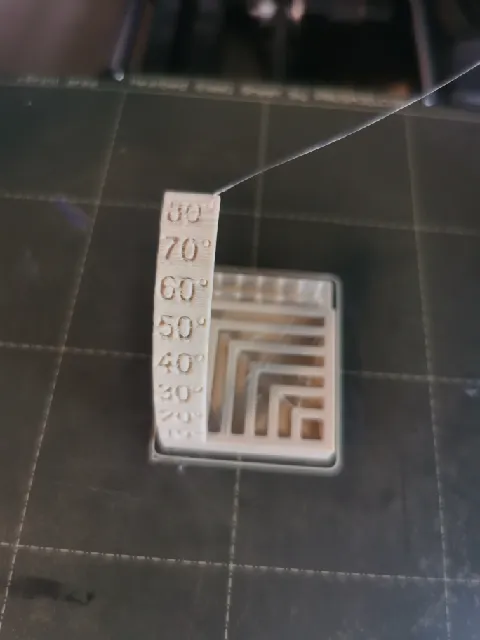 Make of Mini Printer Test (Overhang, Bridge and String) by Adam Fuchs ...