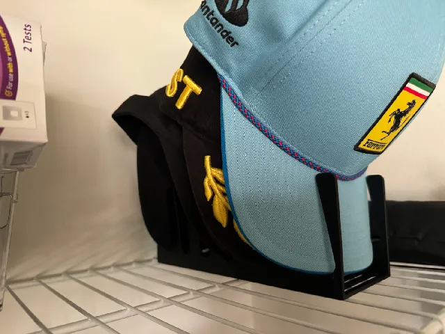 Make of Ball Cap / Hat organizer rack by AP | Download free STL model ...