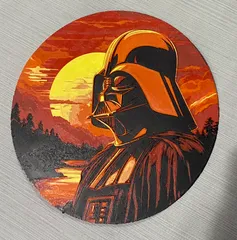 Star Wars (Inspired) "Sith Sunset to Sunrise" HueForge Darth Vader