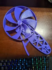 Squeeze Fan Ruggedized! (Not a solution to an electric fan!)