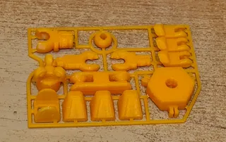 Grabby the Claw - a quick calibration test for 3D printed action figures!