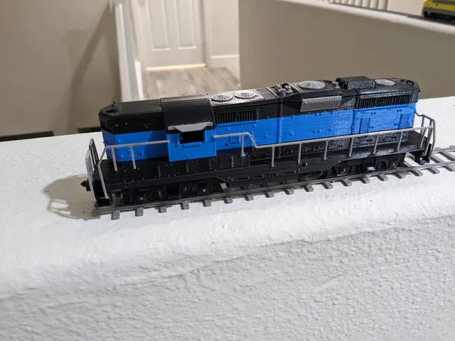 GP7 Locomotive - Dragon Railway by RamBros | Download free STL model ...