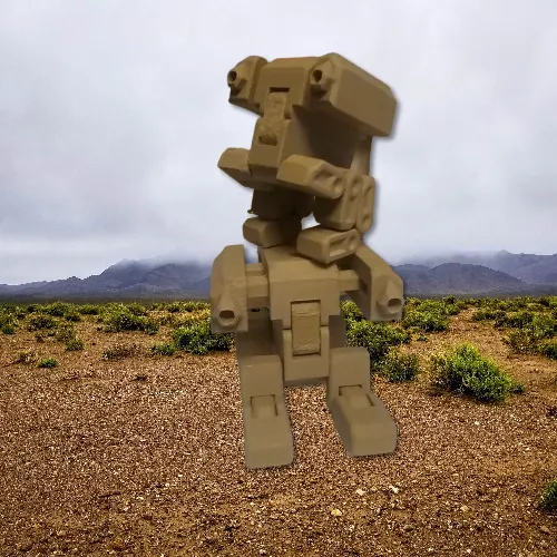 Make of Print-in-Place Robot | BoxBot B-01 by Undeadkenny | Download ...