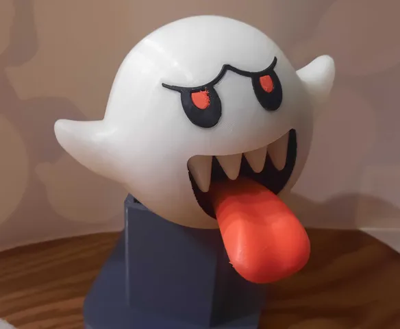 Boo from Super Mario Bros by Cospri Corps | Download free STL model ...