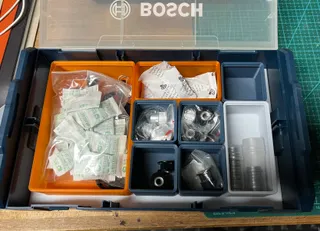 Gridfinity Baseplate for Bosch Sortimo L-Boxx Mini