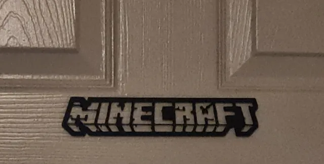 a Minecraft sign by Joe | Download free STL model | Printables.com