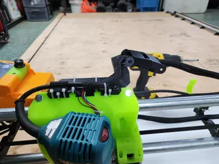 LowRider 3 plasma CNC - Drag Chain Mount revised for large 20x40 drag chain (v1.13)