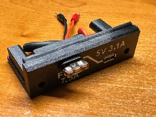 Prusa XL PSU cover with USB