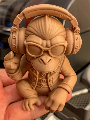 DJ Monkey by Stigern | Download free STL model | Printables.com