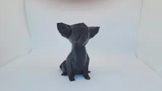 Čivava - Low poly chihuahua (Decoration)(No Supports!) FIXED