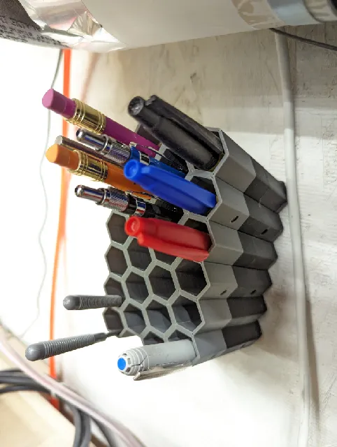 Make of Modular Vertical Honeycomb Copic Marker Stand by MRedmon ...
