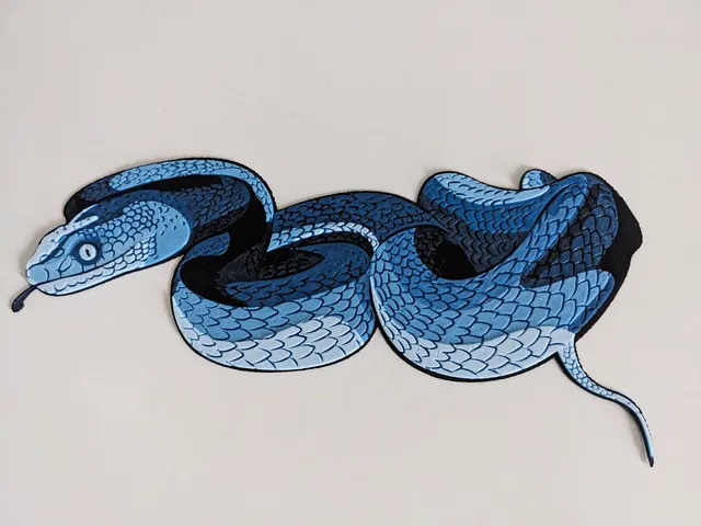 HueForge Snake by Snakegreen88 | Download free STL model | Printables.com