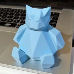 Low-Poly Snorlax